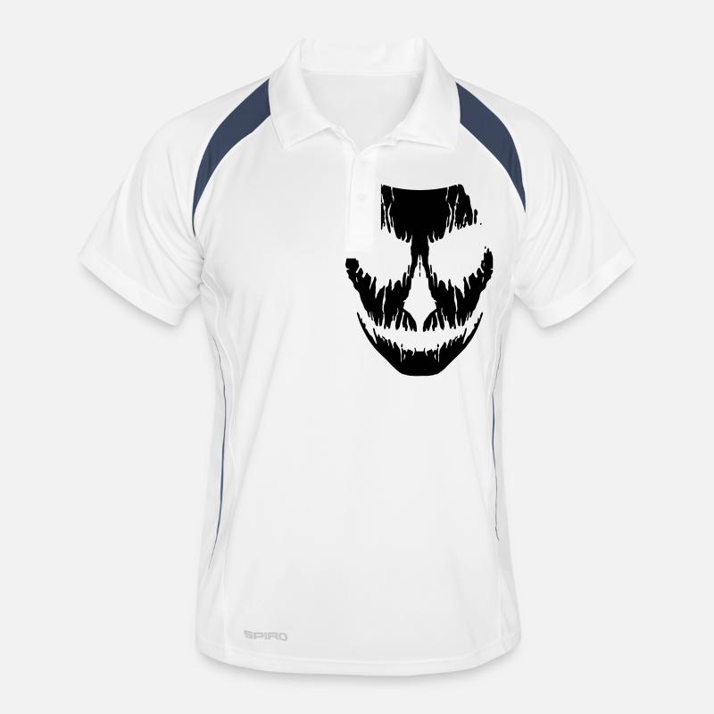 Evil Mask Männer Polo atmungsaktiv