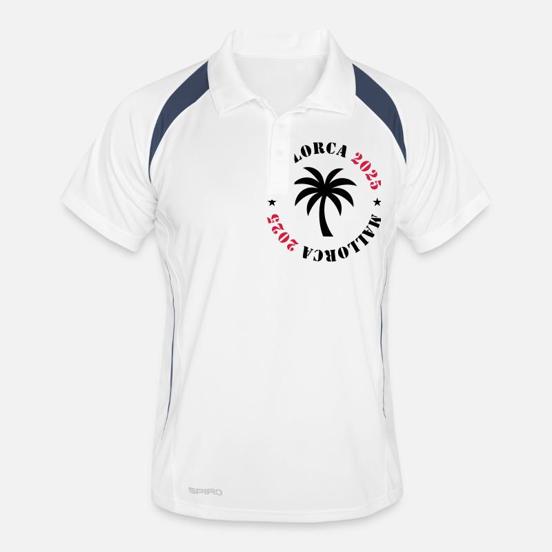 Majorque 2025 Palmier Polo respirant Homme