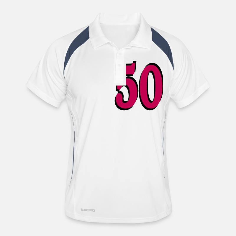 50 Anniversaire Polo respirant Homme