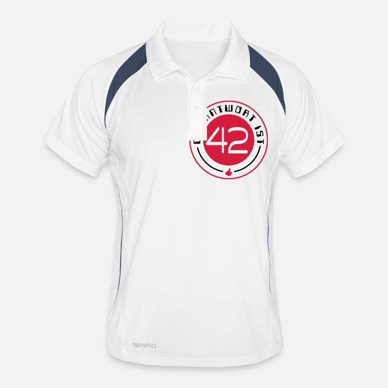 the answer is 42 Men's Polo breathable
