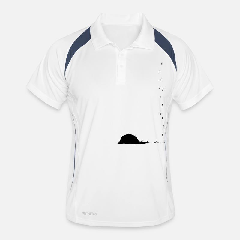 Ameisen Männer Polo atmungsaktiv