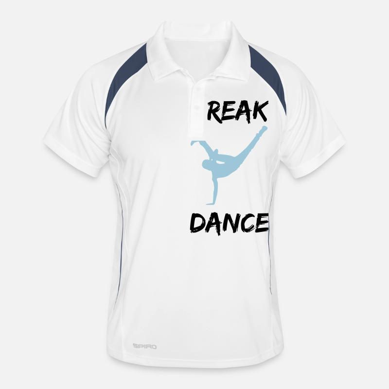 Breakdancer bboy Polo respirant Homme