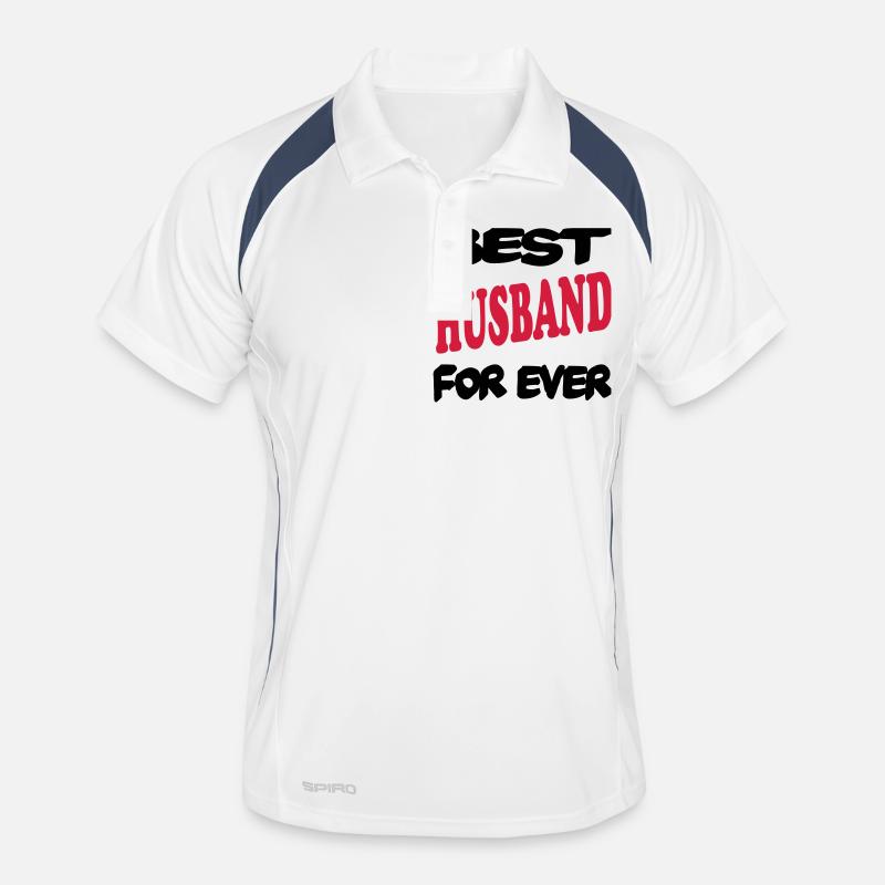 Best husband for ever Polo respirant Homme