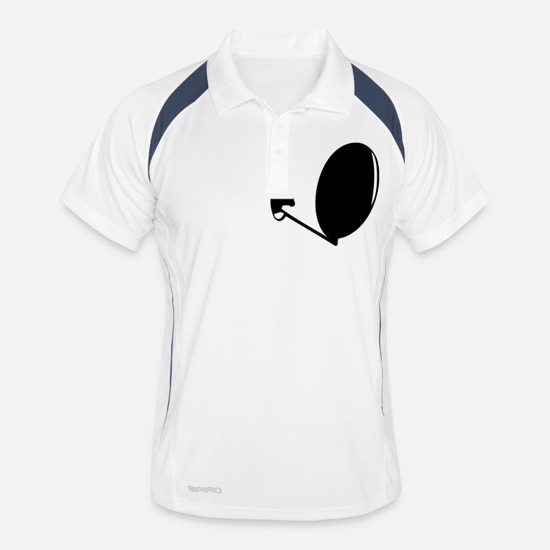 satellite dish Men's Polo breathable