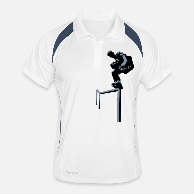 Inline Skater Männer Polo atmungsaktiv