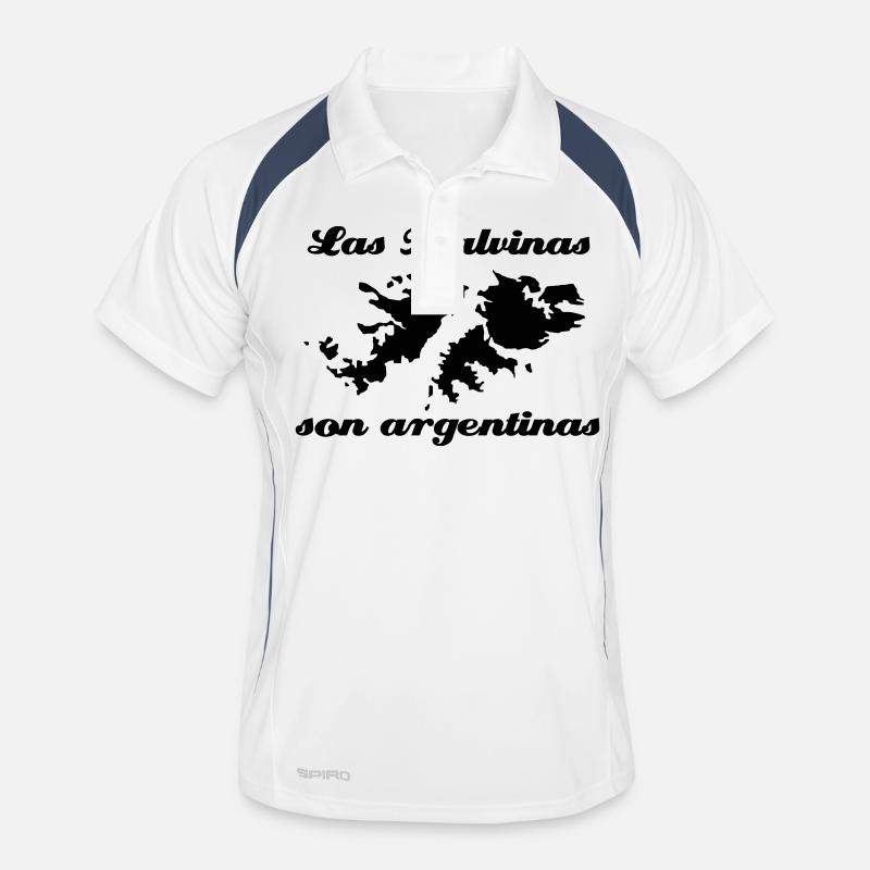 Las Malvinas son argentinas! Männer Polo atmungsaktiv