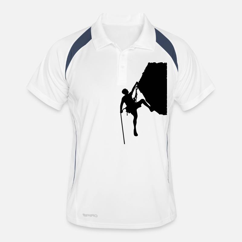 climb escalation Men's Polo breathable