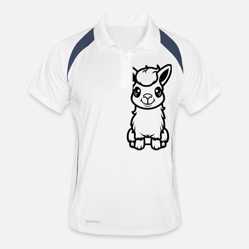 Lama Al Paka Comic Men's Polo breathable