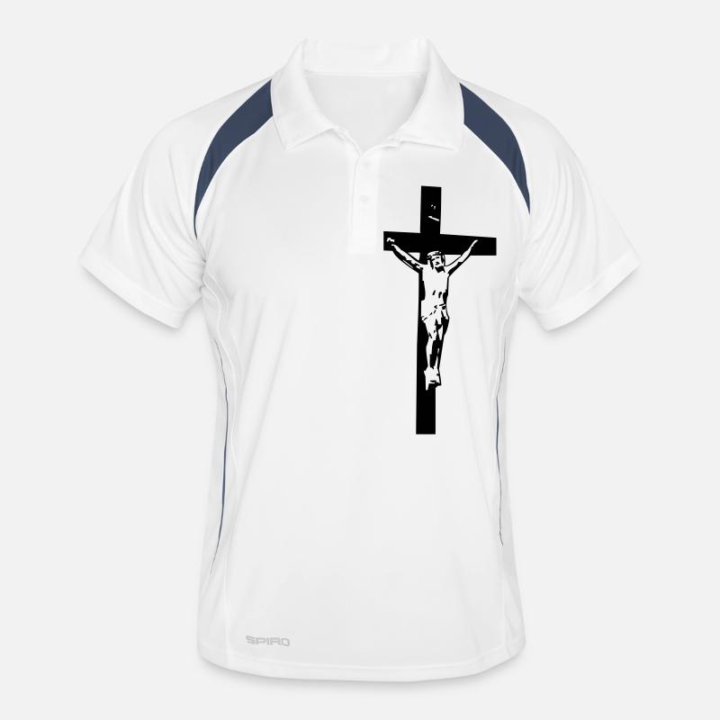 jesus Men's Polo breathable