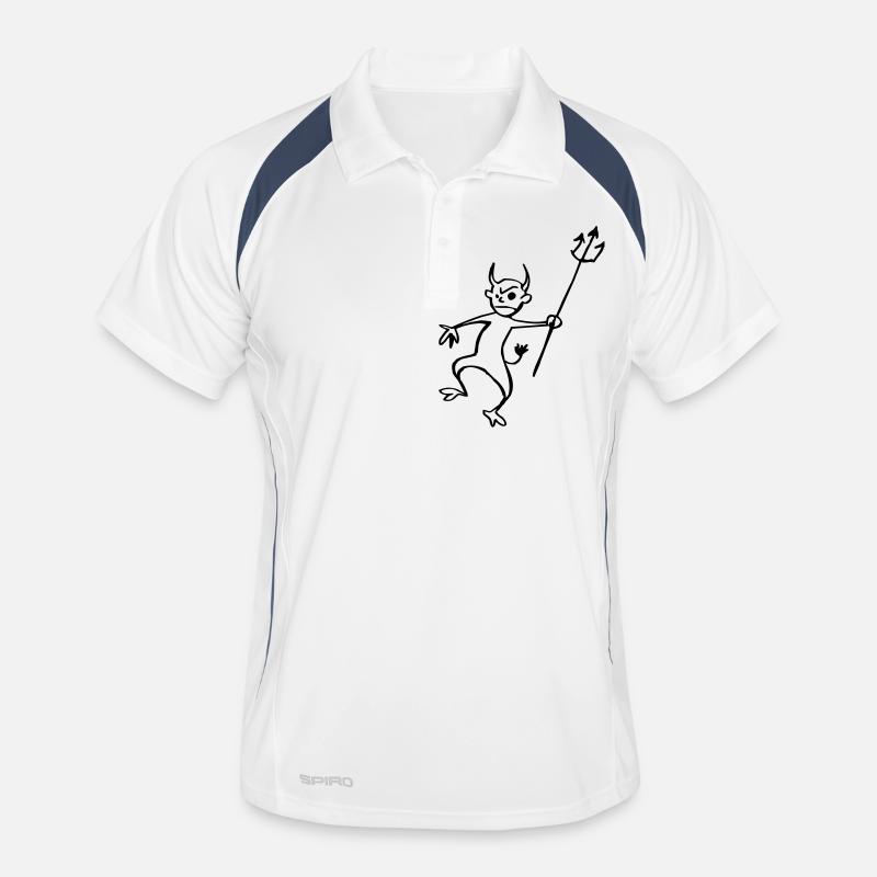 Devil Men's Polo breathable
