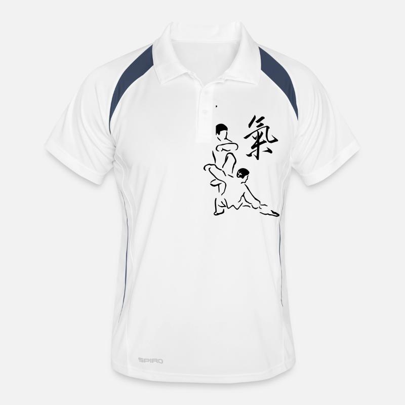 Posture Tai Chi Chuan Polo respirant Homme