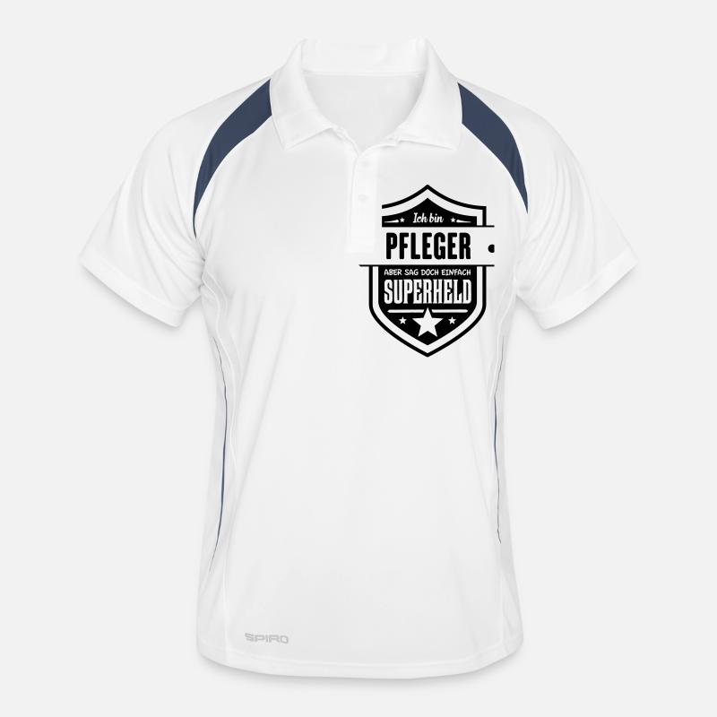 Super Pfleger Männer Polo atmungsaktiv
