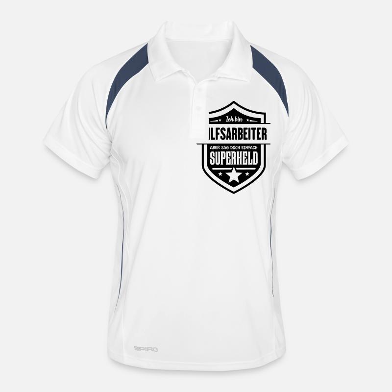 Super Hilfsarbeiter Männer Polo atmungsaktiv