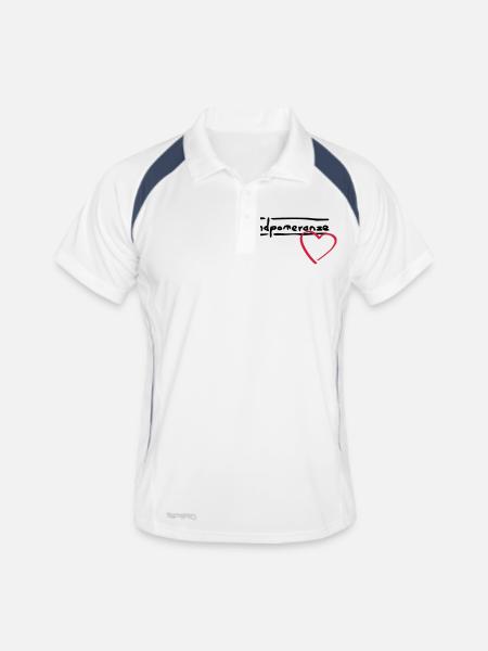 Hillbilly - Polo respirant Homme - blanc/marine