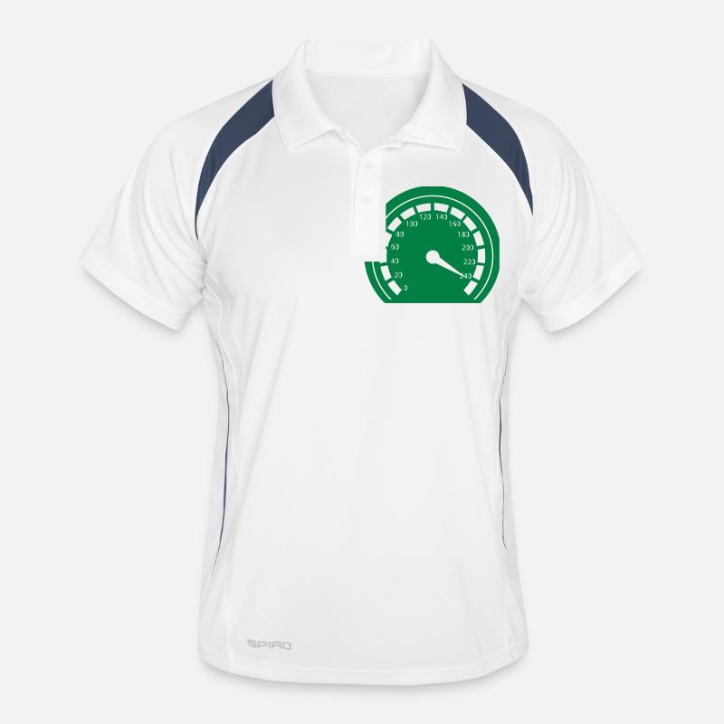 Compteur de vitesse Racing Polo respirant Homme