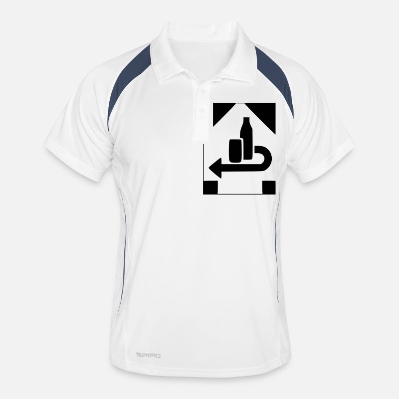 Pfandsymbol Männer Polo atmungsaktiv