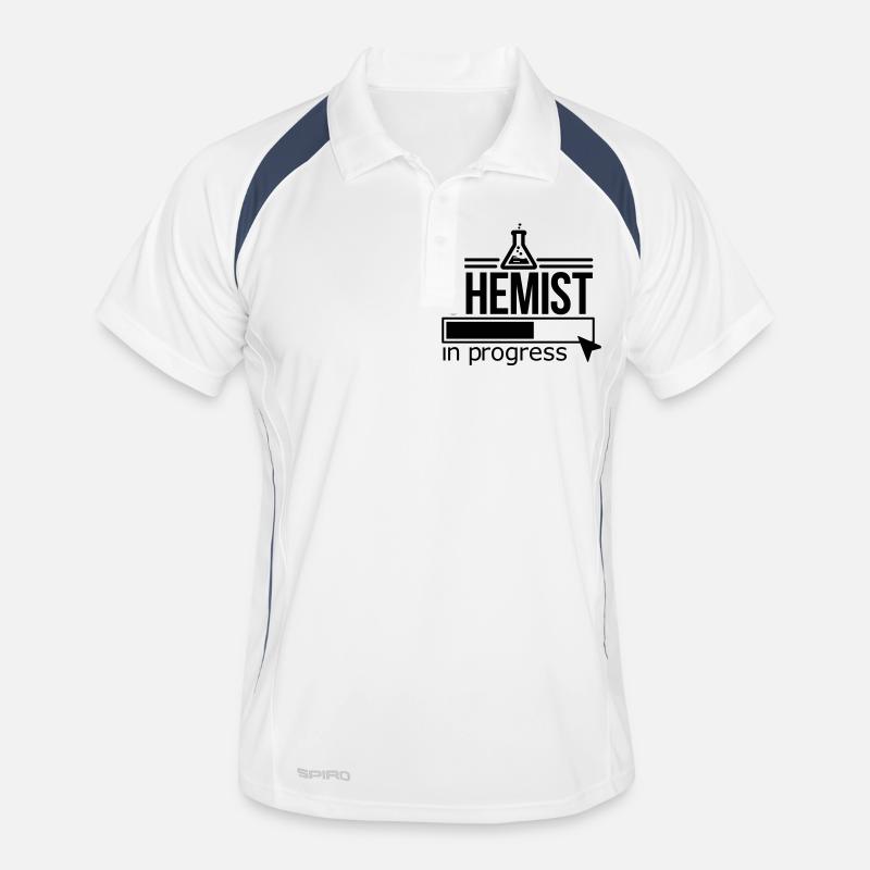 Chemiker Männer Polo atmungsaktiv