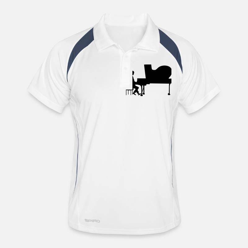 pianiste Polo respirant Homme