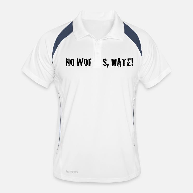 no worries mate ! Men's Polo breathable