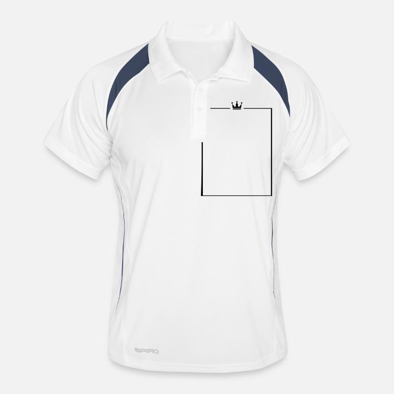 rahmen krone Männer Polo atmungsaktiv