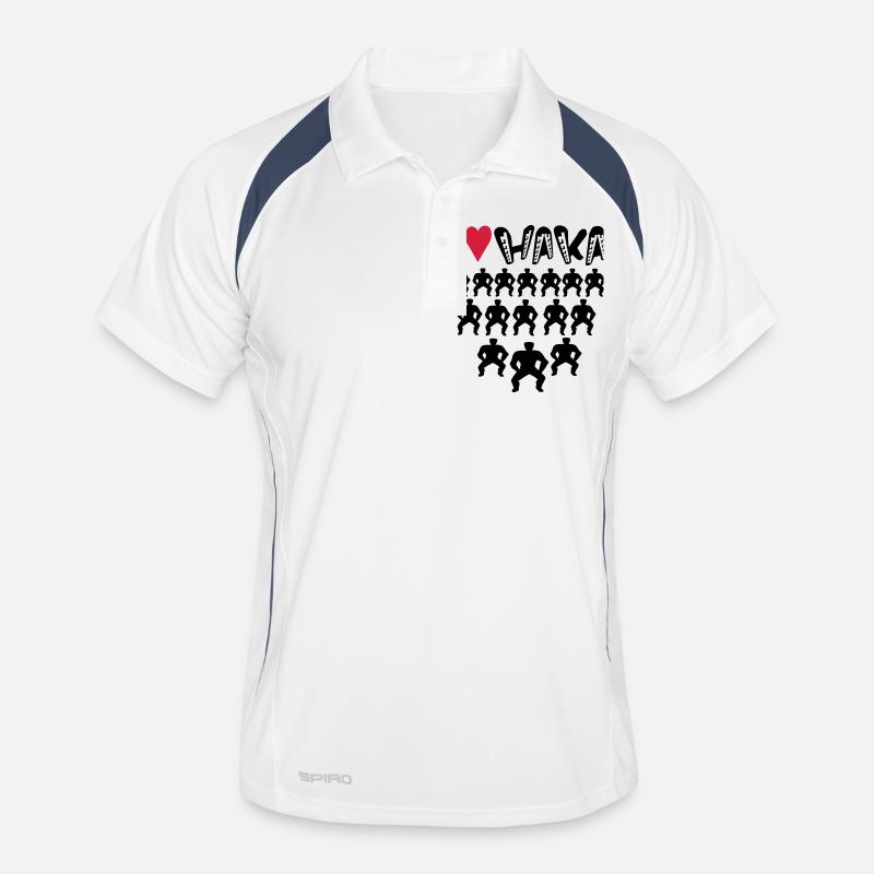 I LOVE HAKA TATTOO Polo respirant Homme