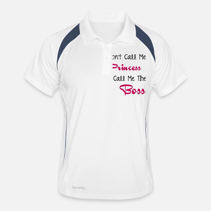 Boss - Men's Polo breathable - white/navy