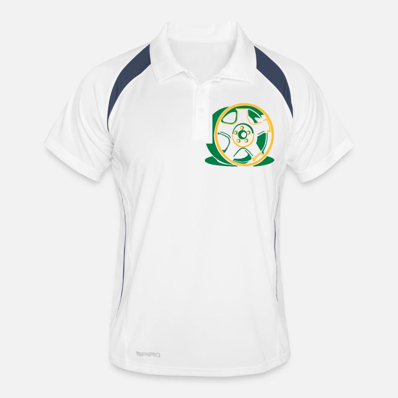 rétro roue Polo respirant Homme