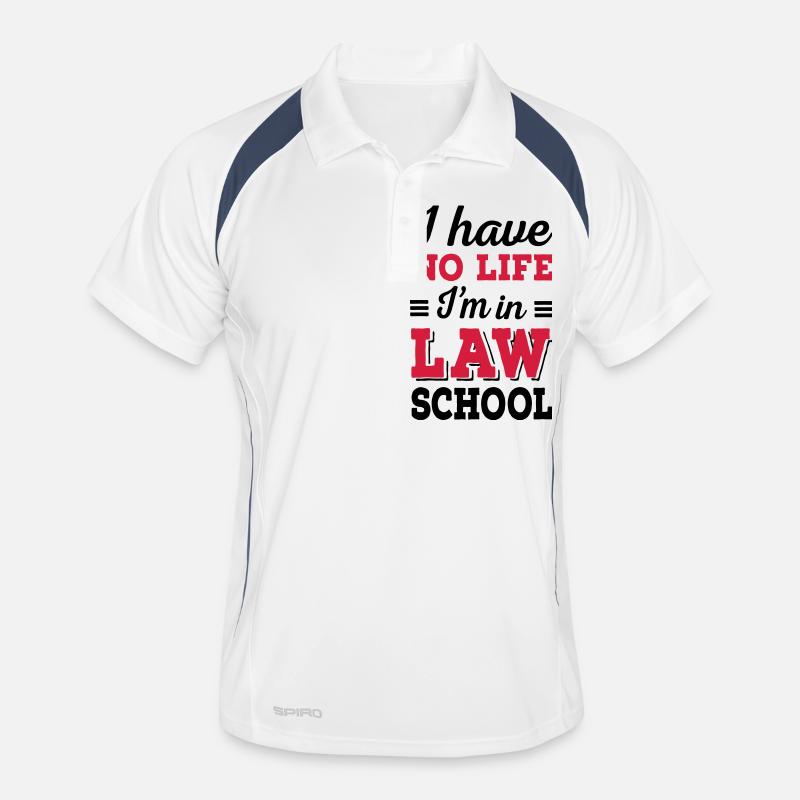 law student Men's Polo breathable