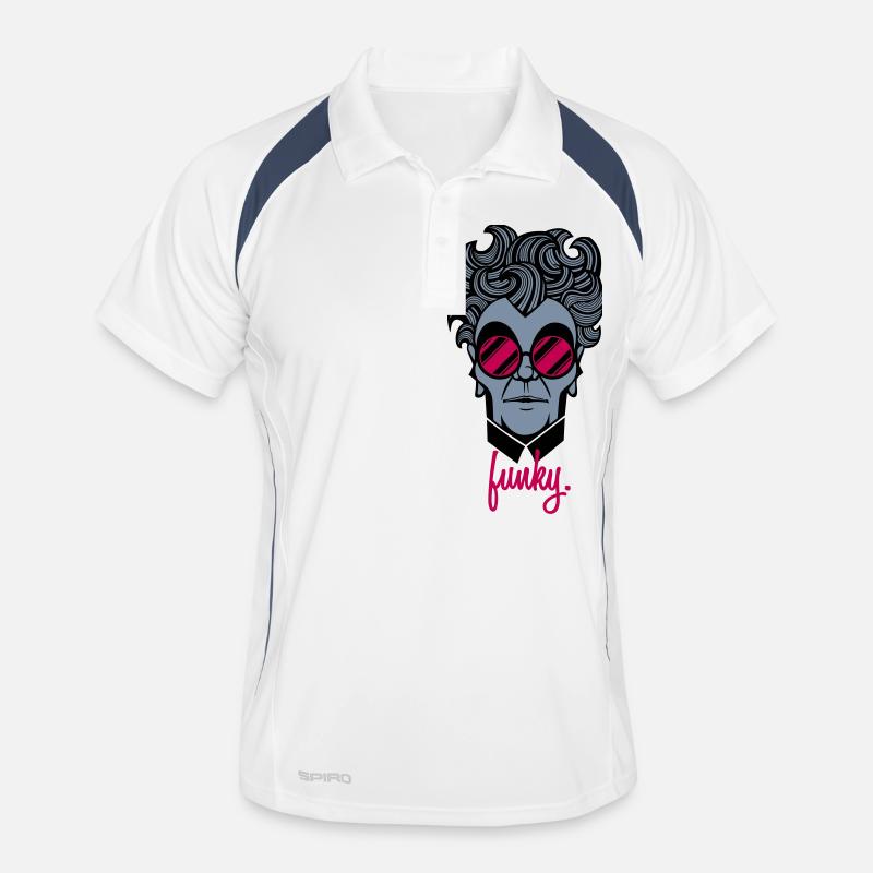 FunkyGuy Männer Polo atmungsaktiv