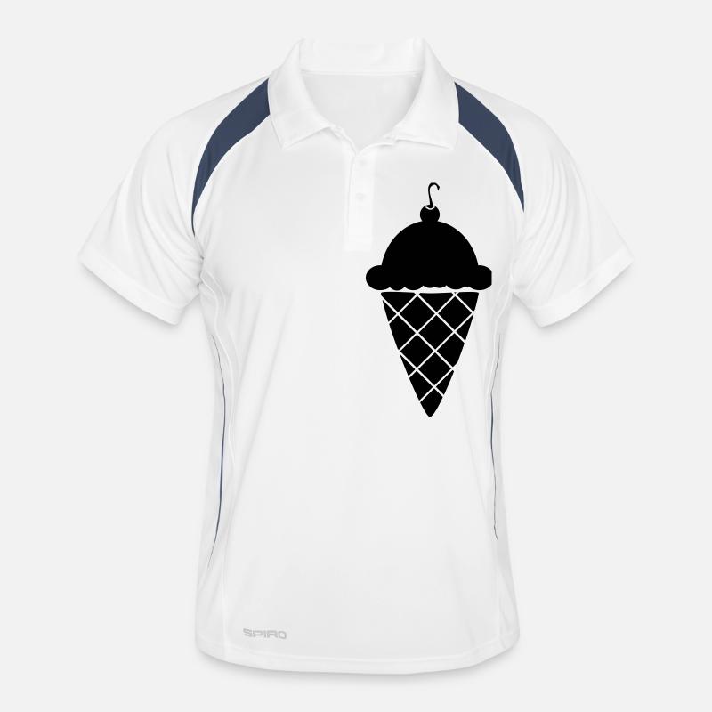 Crème glacée Polo respirant Homme