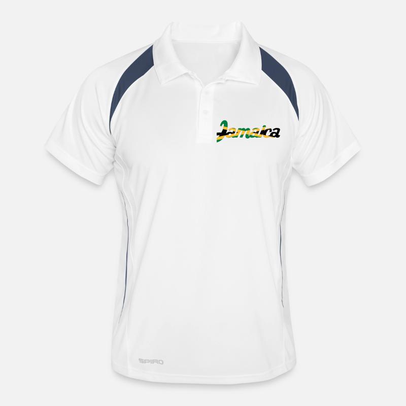 Jamaica Männer Polo atmungsaktiv