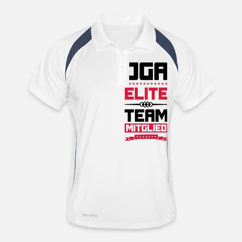 jga elite team Männer Polo atmungsaktiv