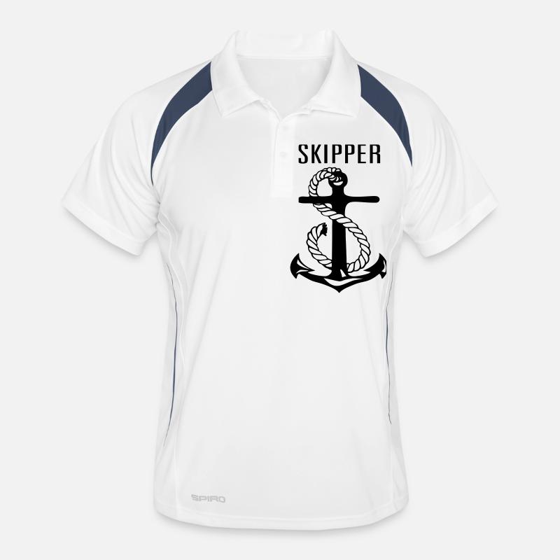 Skipper captain captain Men's Polo breathable