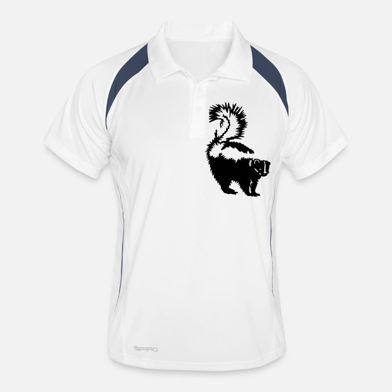 Stinktier Männer Polo atmungsaktiv