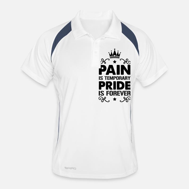 Fierté de la douleur Polo respirant Homme