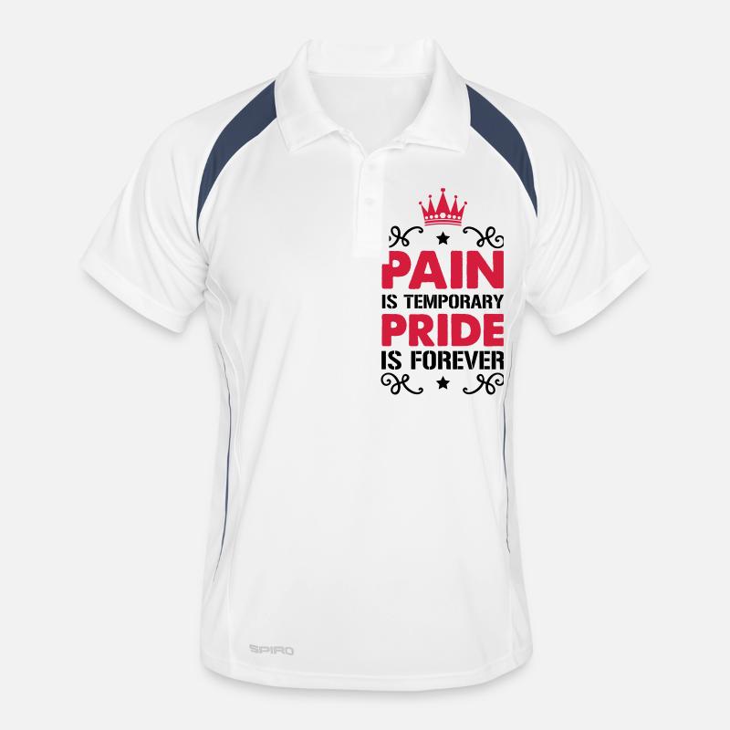 Fierté de la douleur Polo respirant Homme
