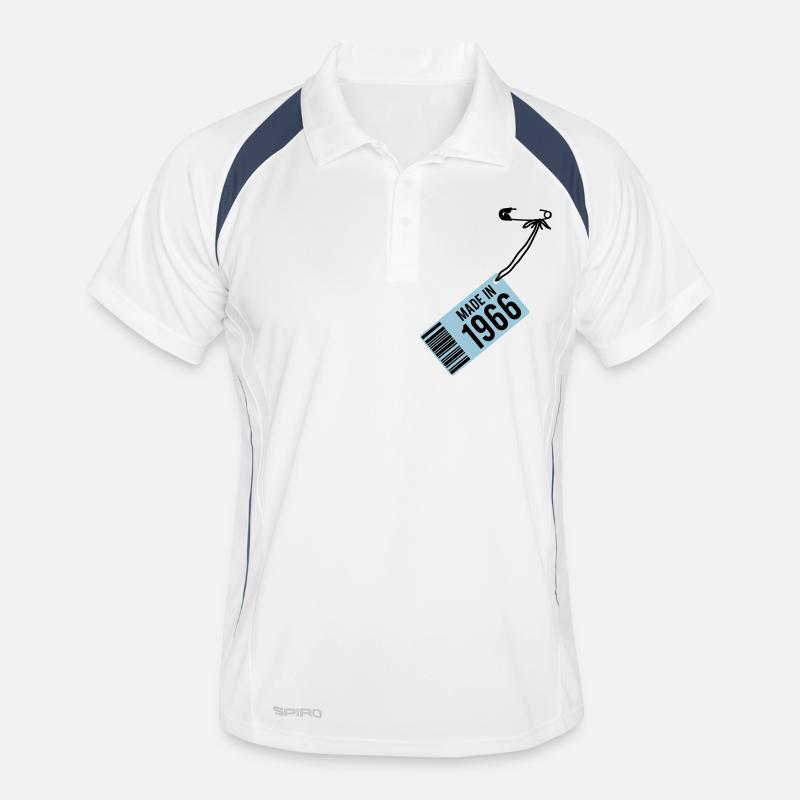 Anniversaire T-shirt 1966 du Polo respirant Homme
