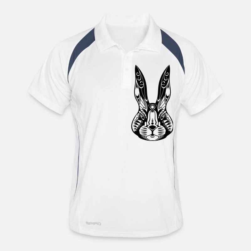 Mr. Bunny Männer Polo atmungsaktiv