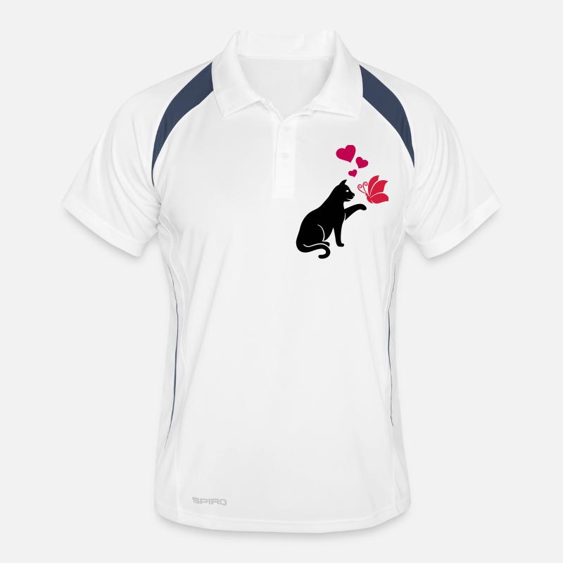 Cat Men's Polo breathable