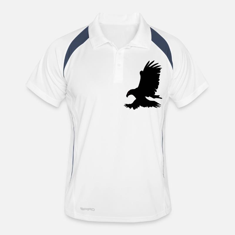 Black Eagle Men's Polo breathable