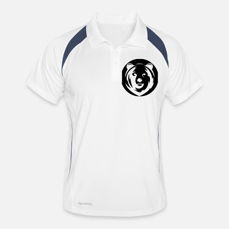 ours Polo respirant Homme