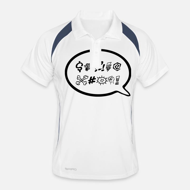 Explétif Polo respirant Homme