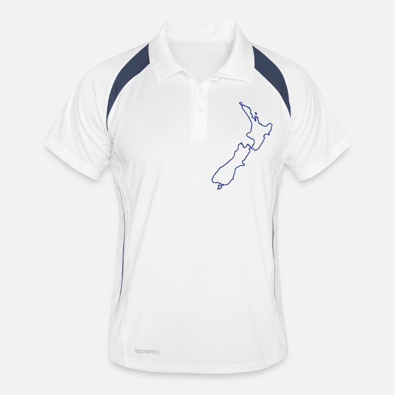 Neuseeland Männer Polo atmungsaktiv