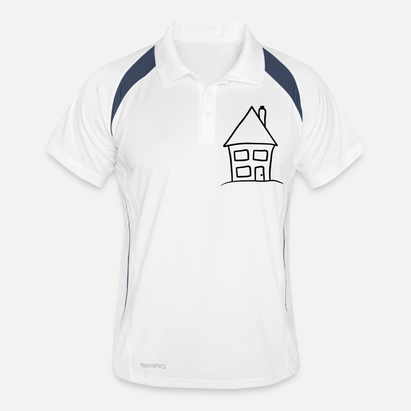 Petite maison sur la colline Polo respirant Homme