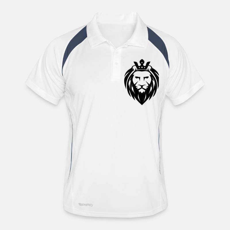 Lion head - lion head Men's Polo breathable