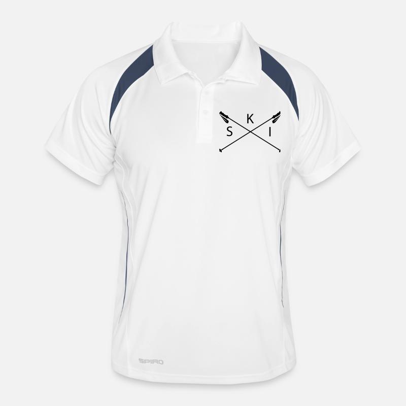 MF ski Polo respirant Homme
