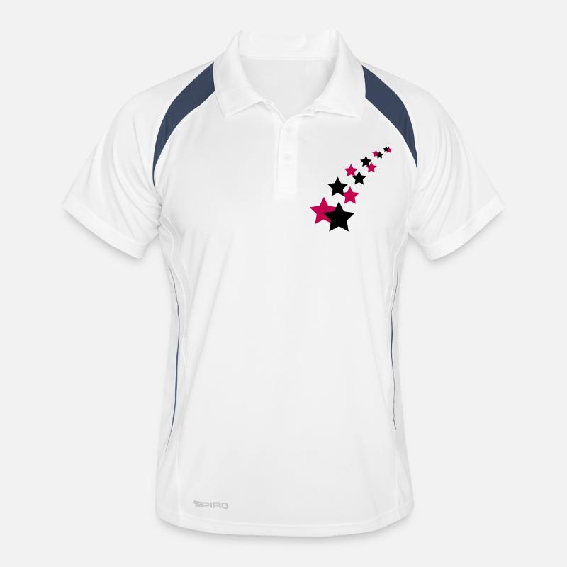 Star, stars Men's Polo breathable