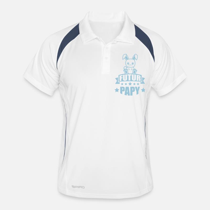 annonce grossesse futur papy Polo respirant Homme