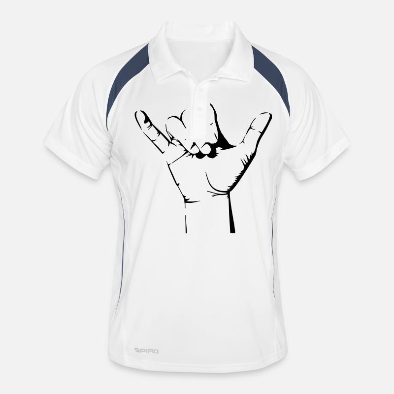 Shaka Männer Polo atmungsaktiv