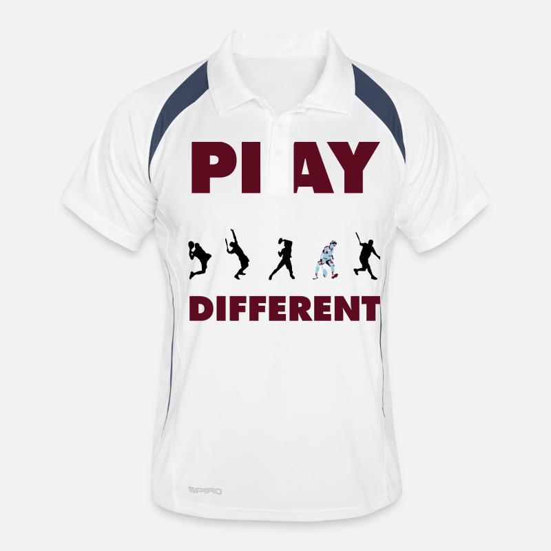PLAY DIFFERENT Men's Polo breathable